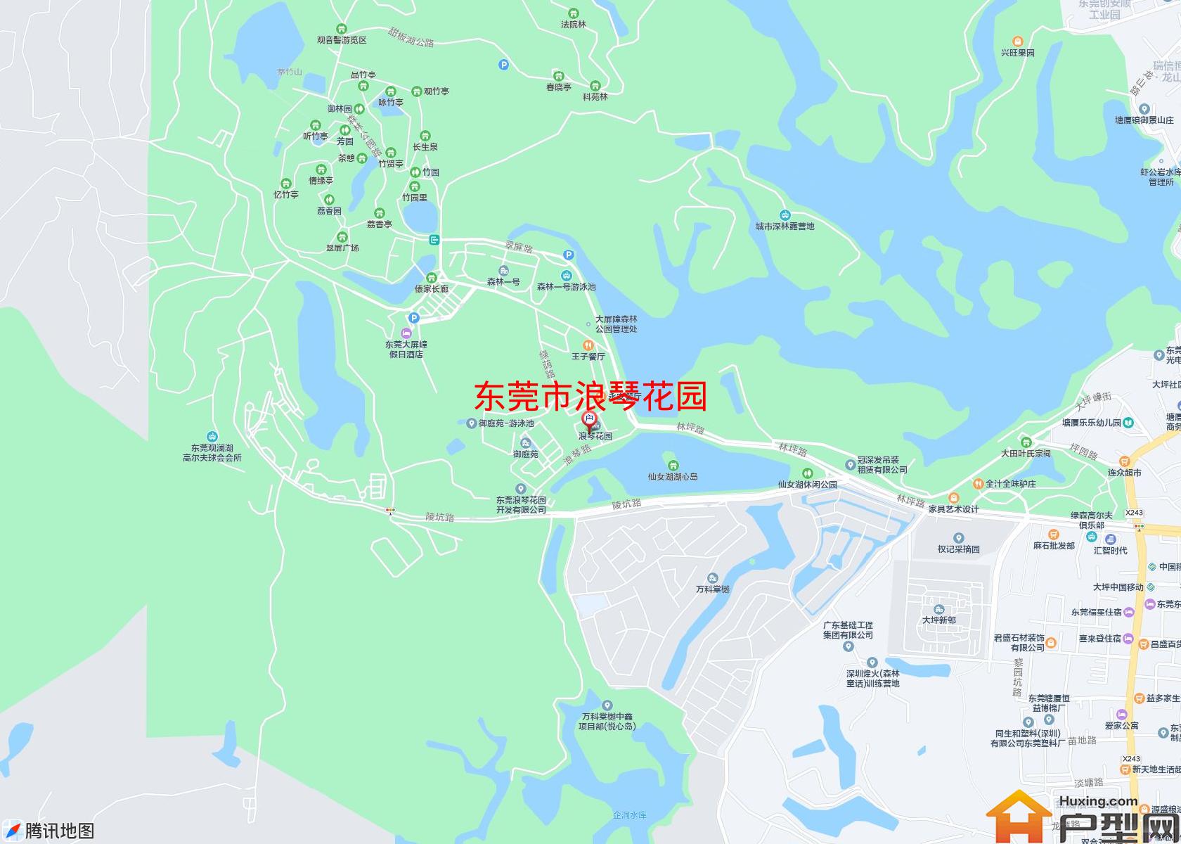浪琴花园小区 - 户型网