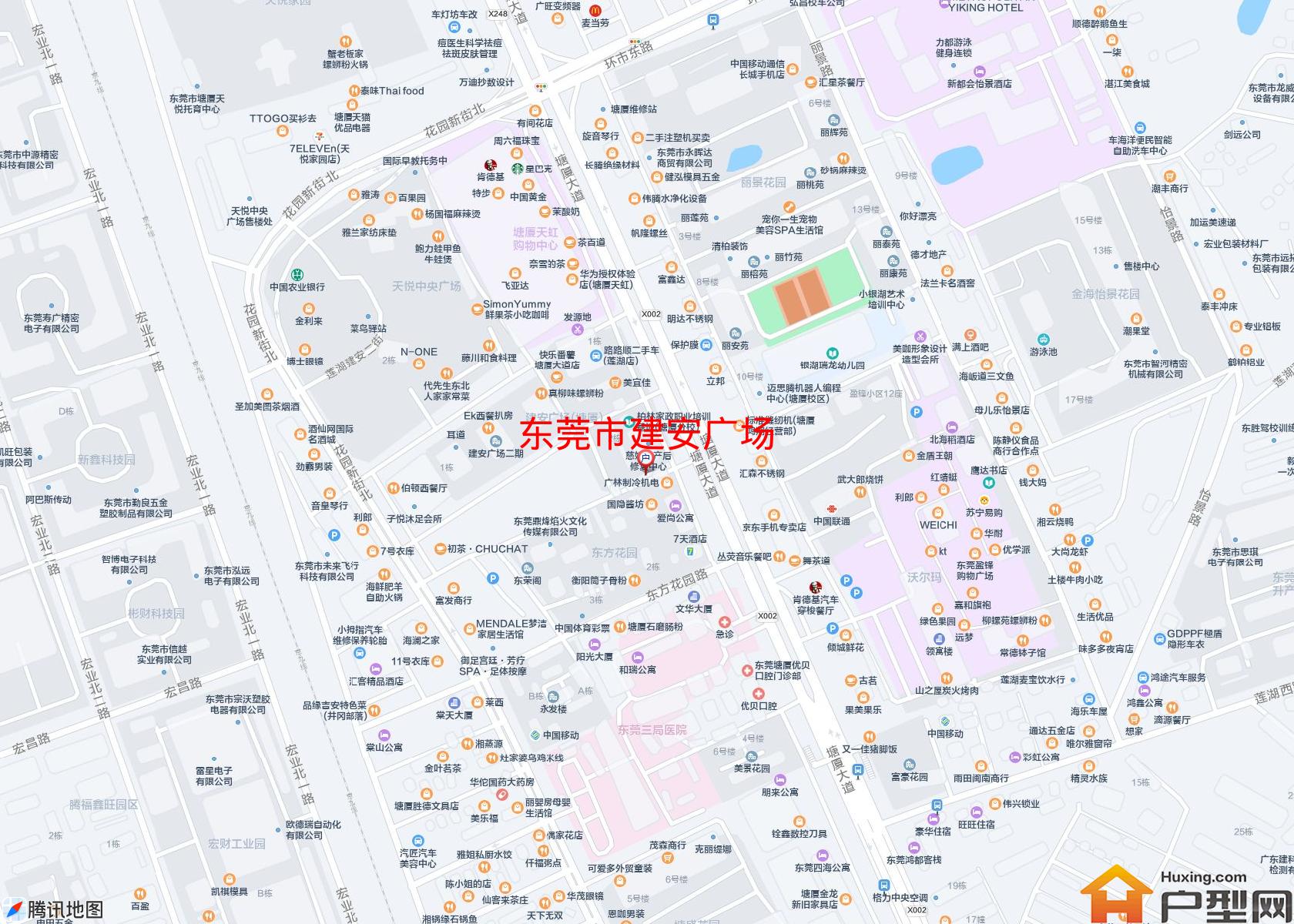 建安广场小区 - 户型网