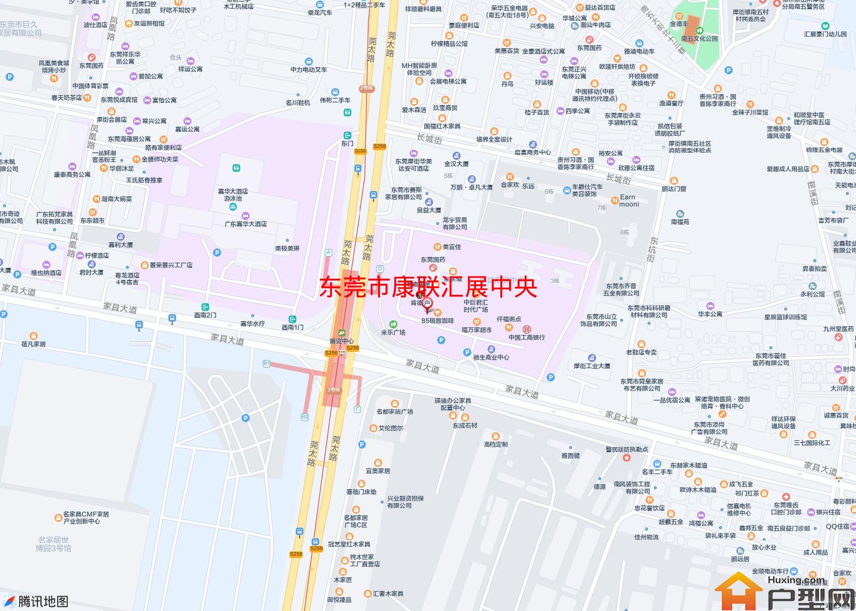 康联汇展中央小区 - 户型网