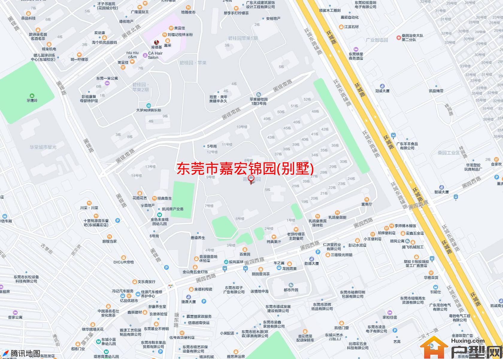 嘉宏锦园(别墅)小区 - 户型网