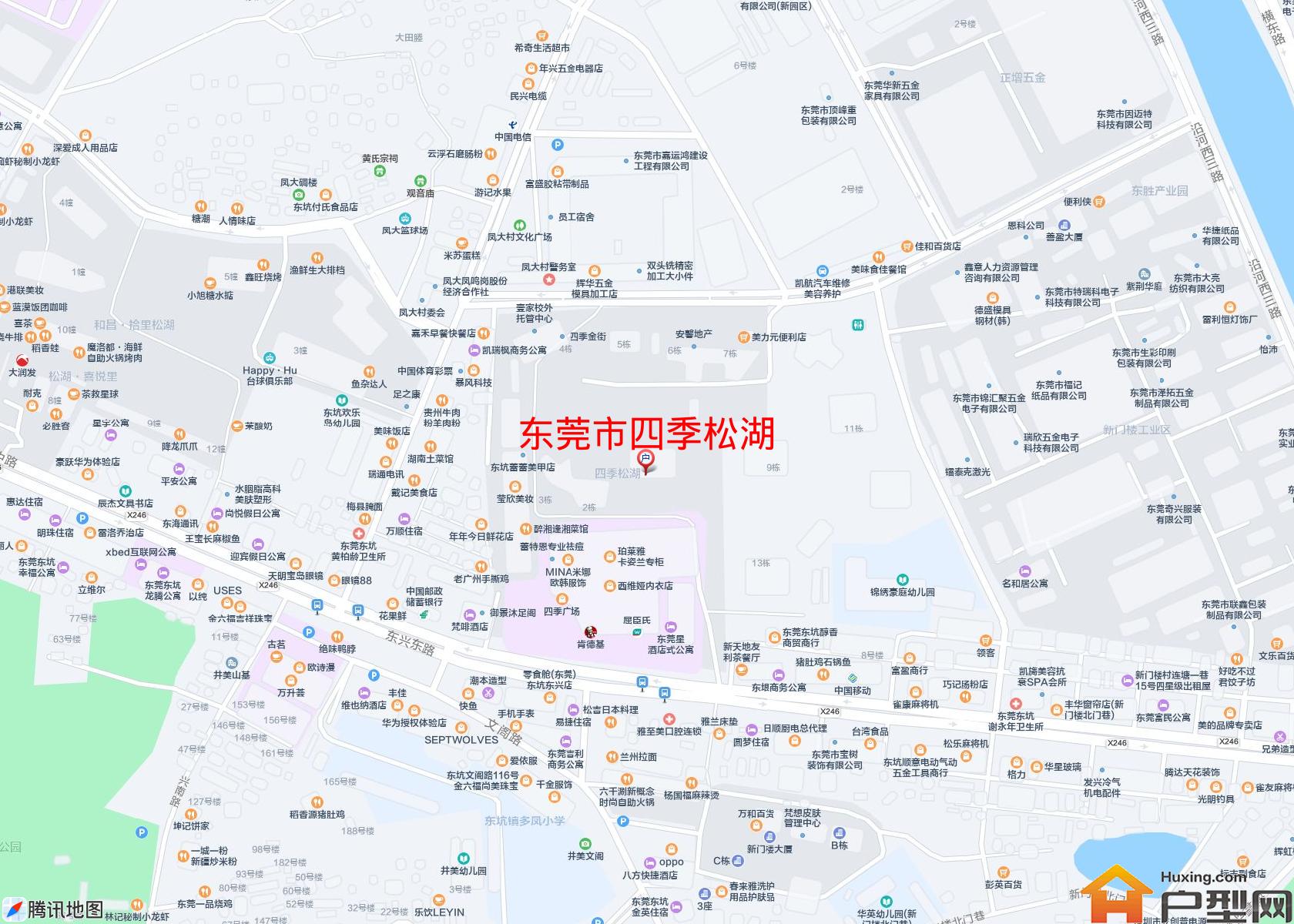 四季松湖小区 - 户型网
