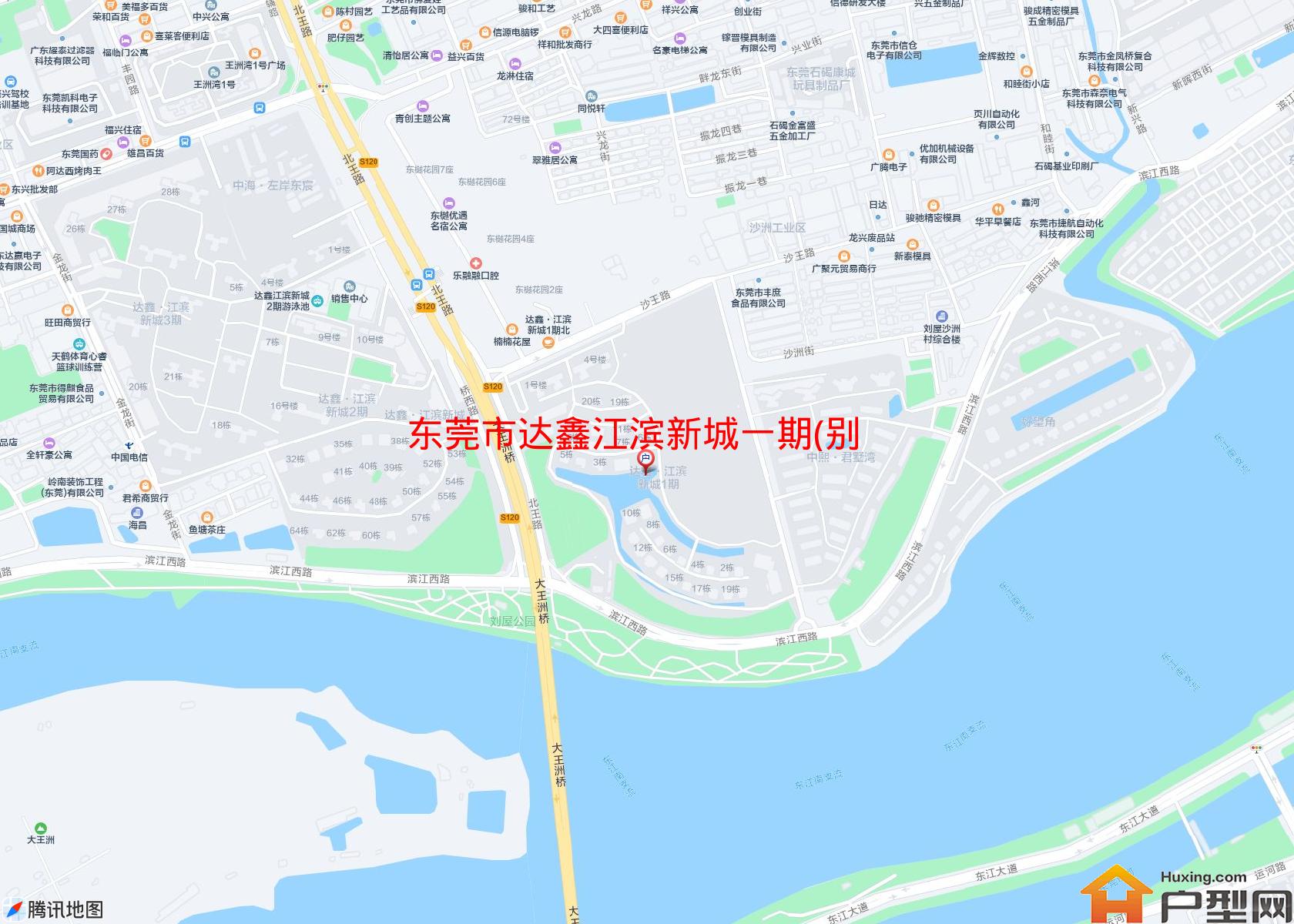 达鑫江滨新城一期(别墅)小区 - 户型网