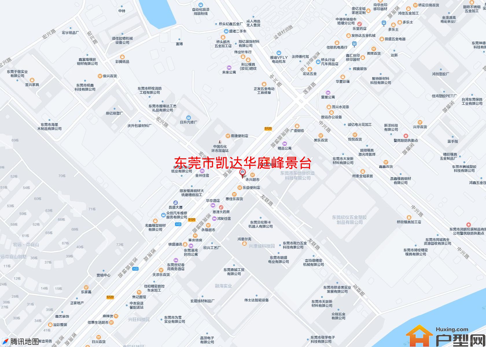 凯达华庭峰景台小区 - 户型网