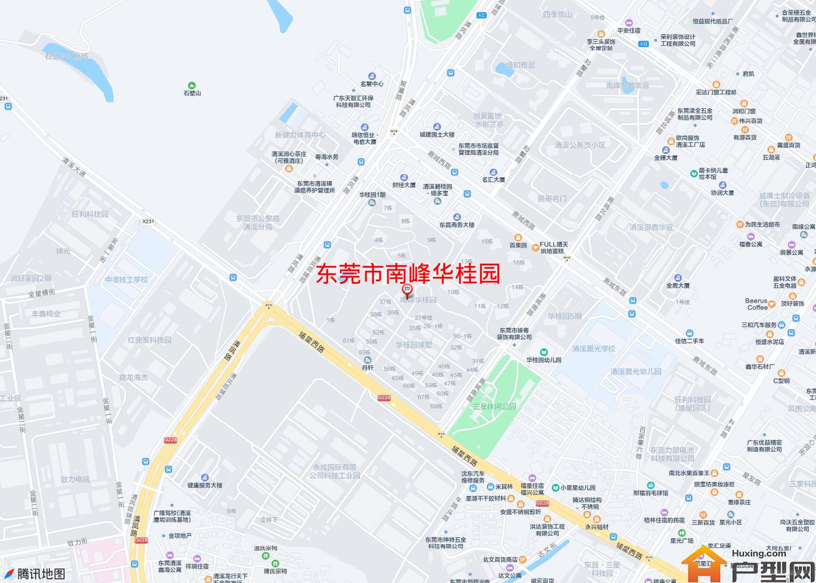 南峰华桂园小区 - 户型网
