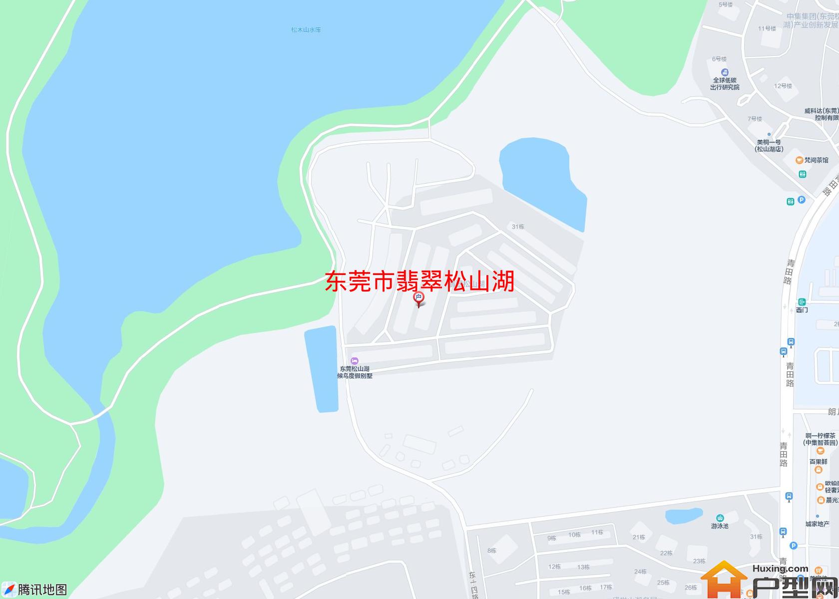 翡翠松山湖小区 - 户型网