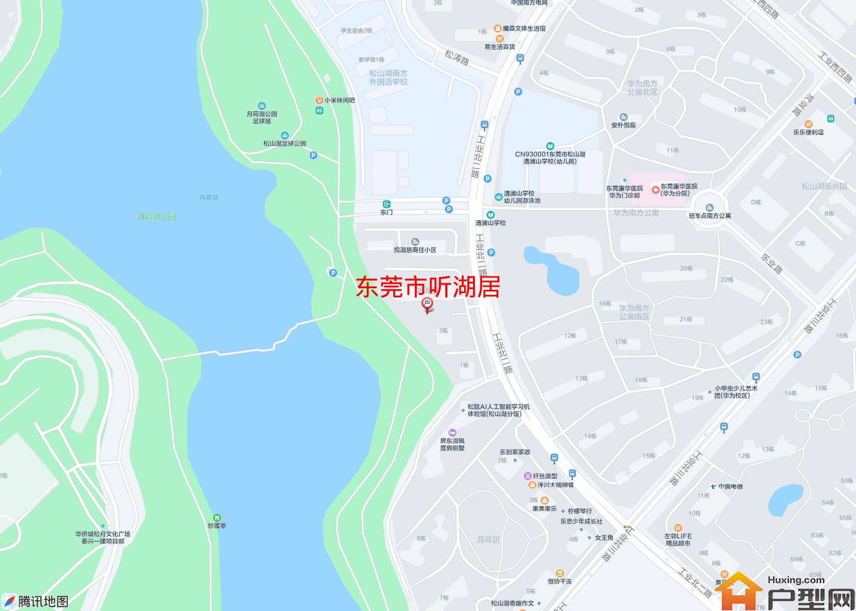 听湖居小区 - 户型网