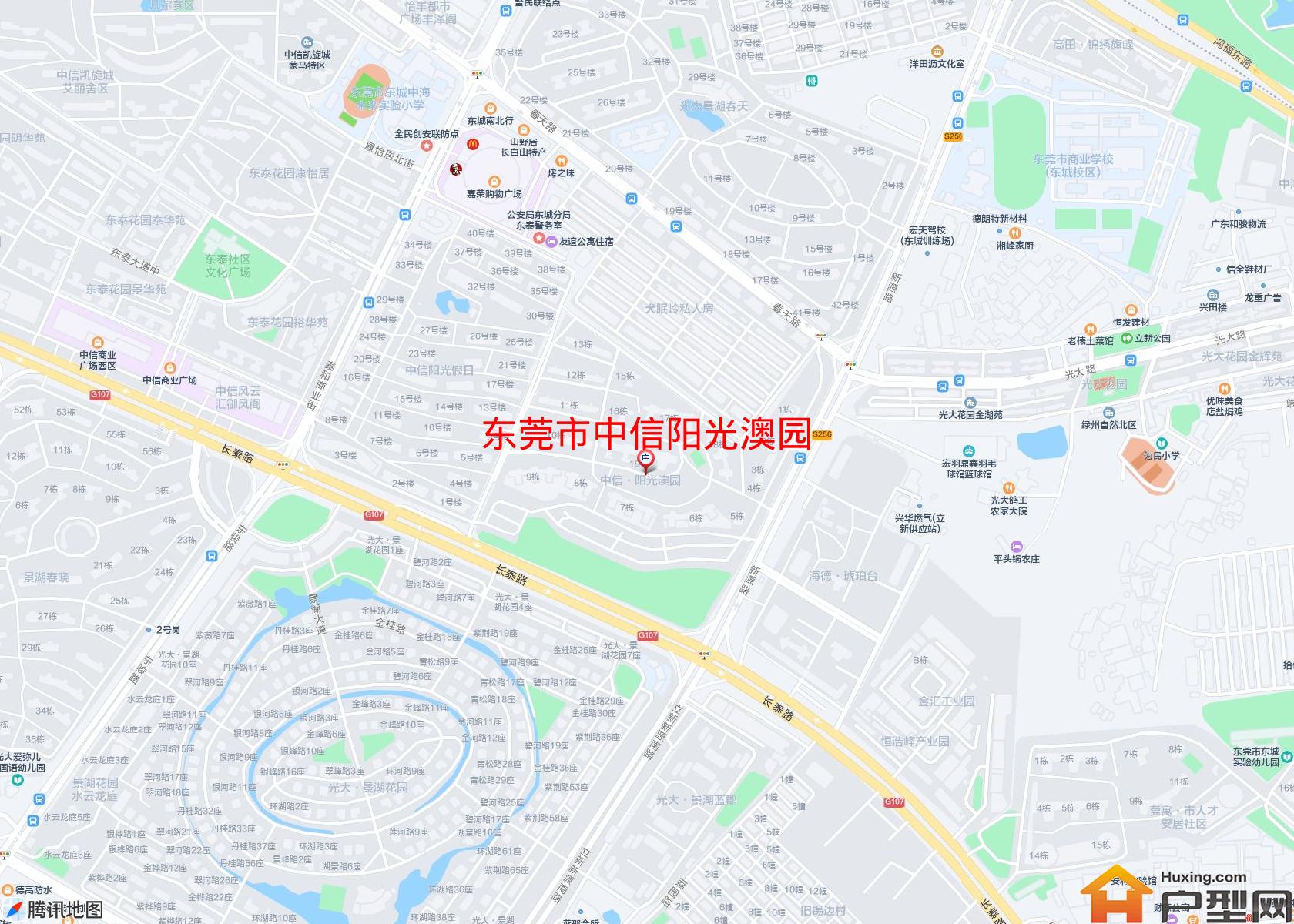 中信阳光澳园小区 - 户型网