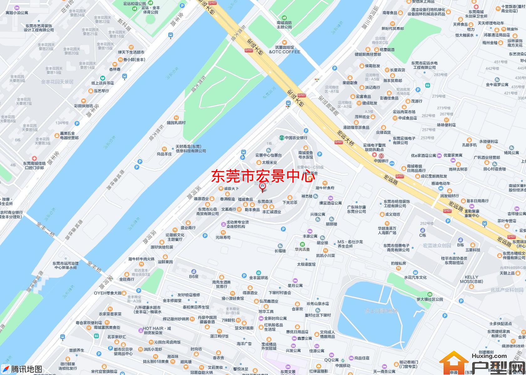 宏景中心小区 - 户型网