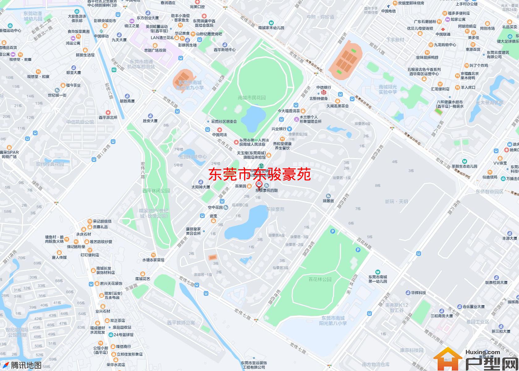 东骏豪苑小区 - 户型网