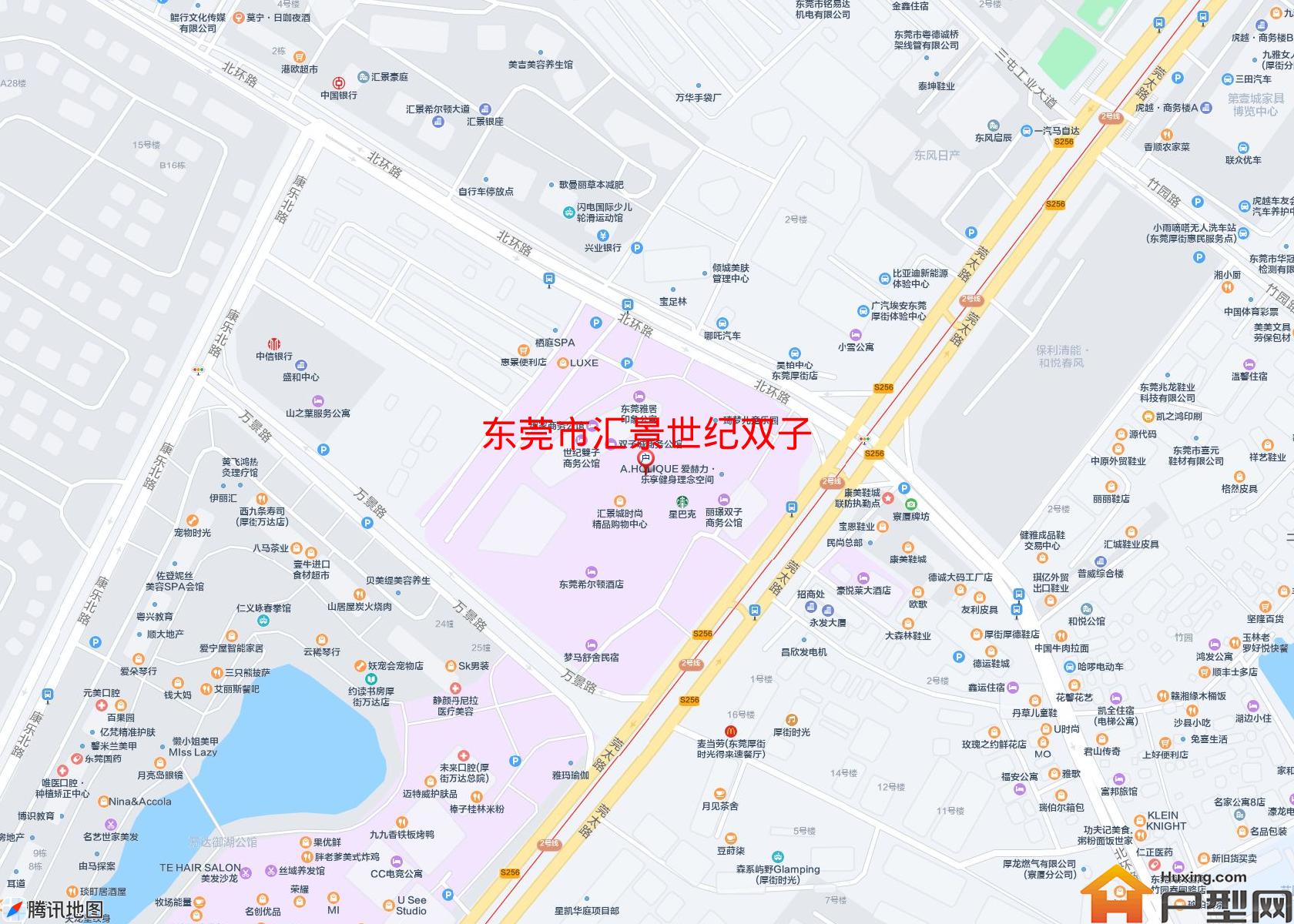 汇景世纪双子小区 - 户型网