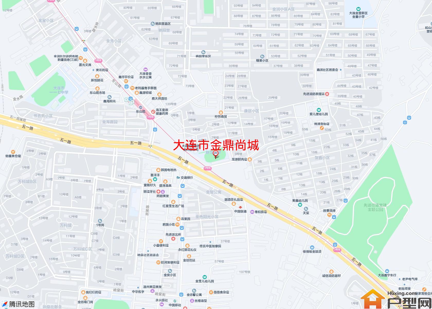 金鼎尚城小区 - 户型网