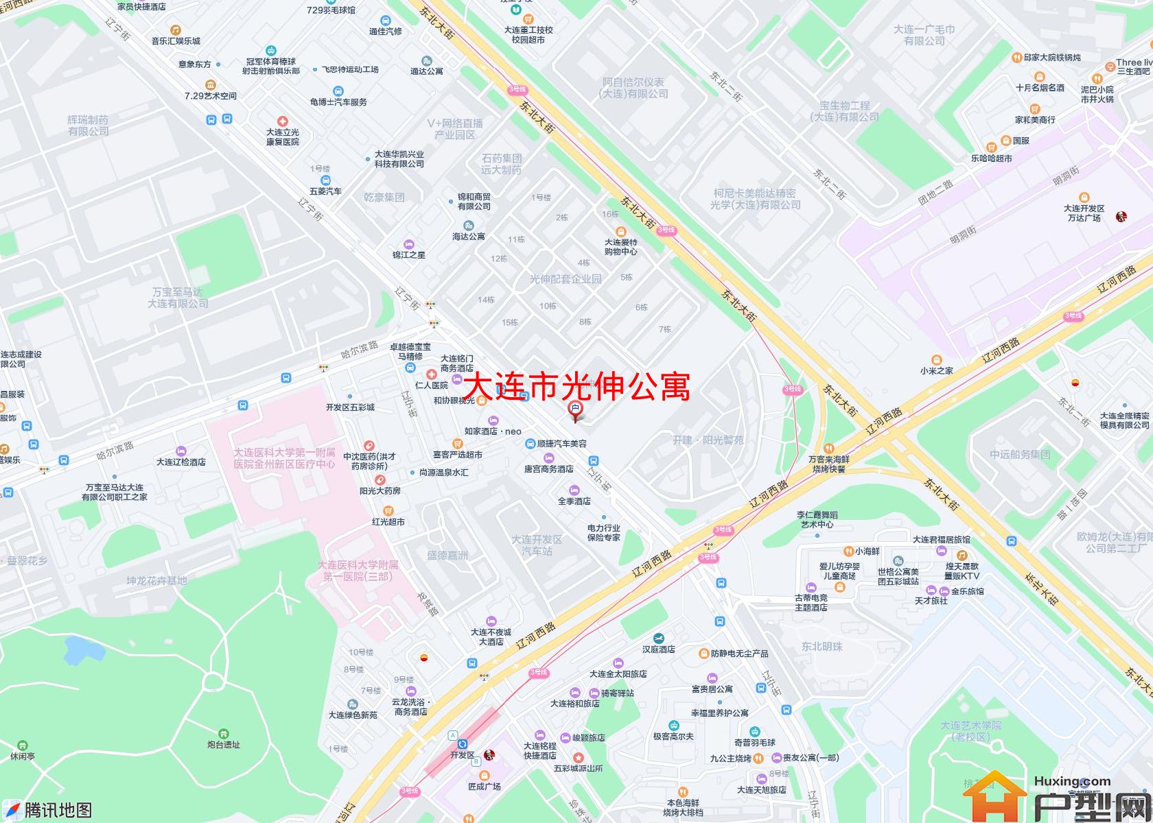 光伸公寓小区 - 户型网