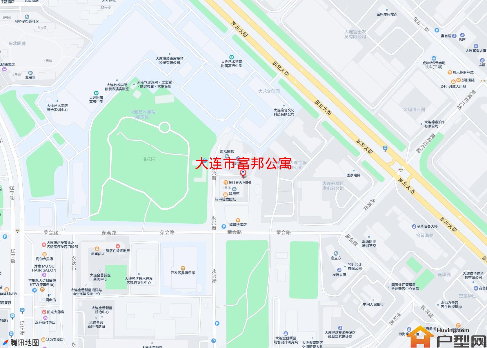 富邦公寓小区 - 户型网