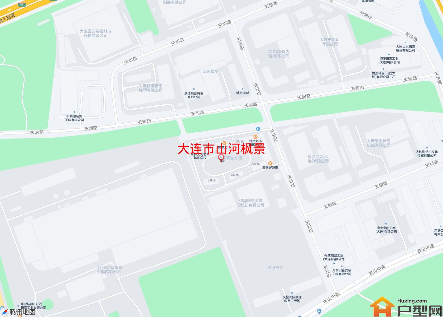 山河枫景小区 - 户型网
