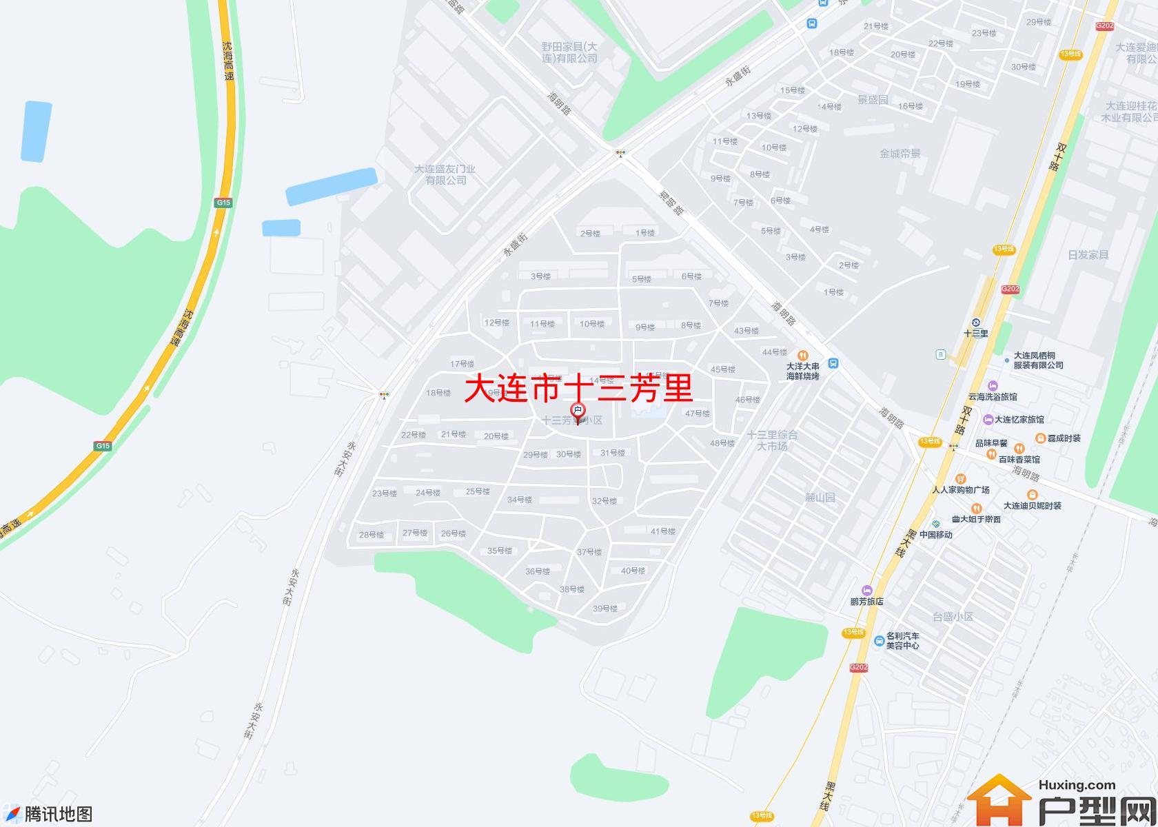 十三芳里小区 - 户型网