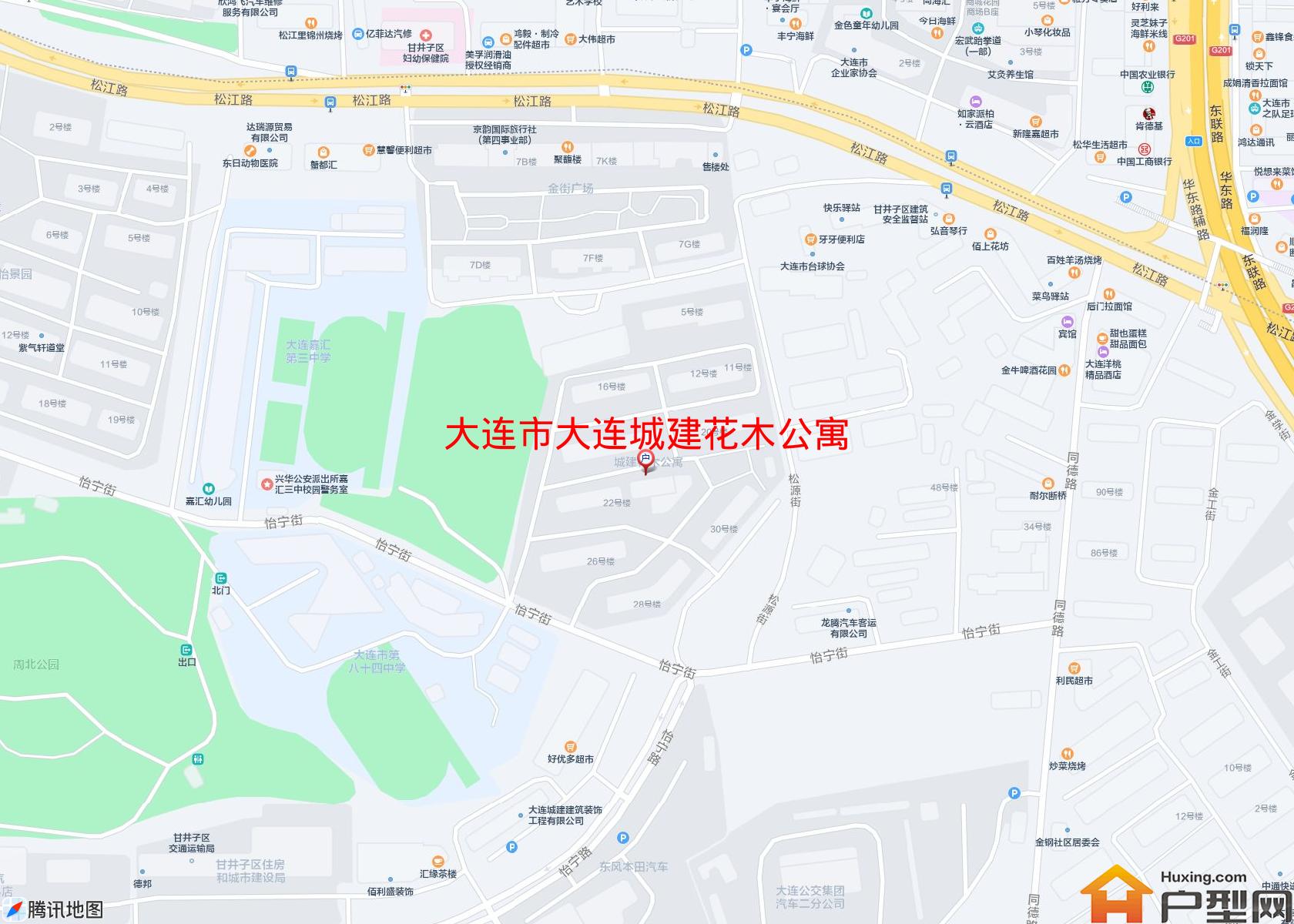 大连城建花木公寓小区 - 户型网