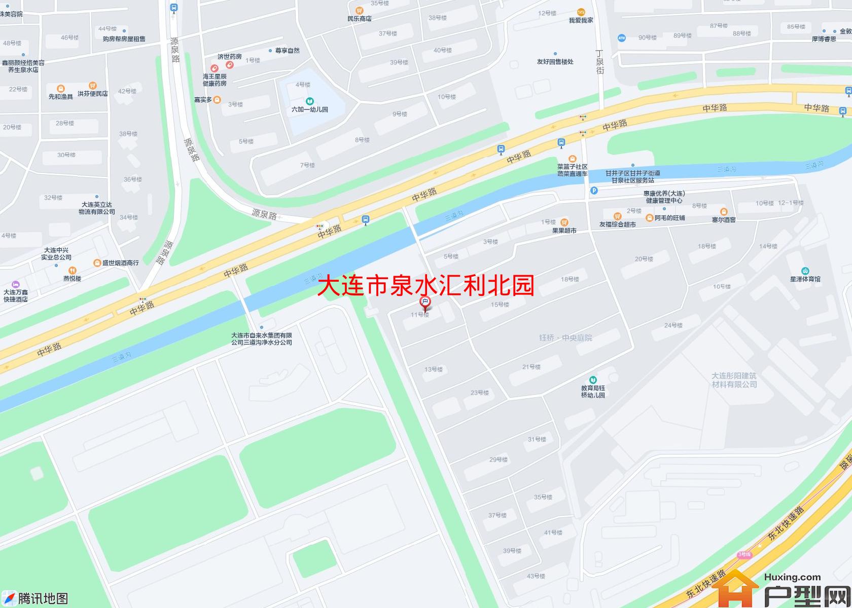 泉水汇利北园小区 - 户型网