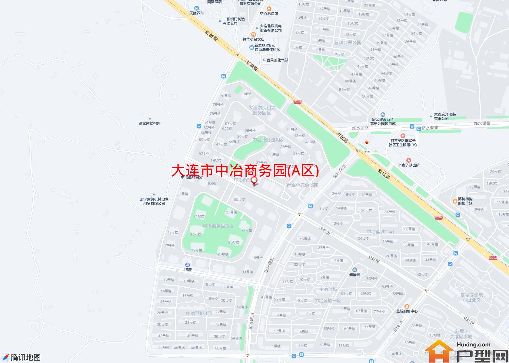 中冶商务园(A区)小区 - 户型网