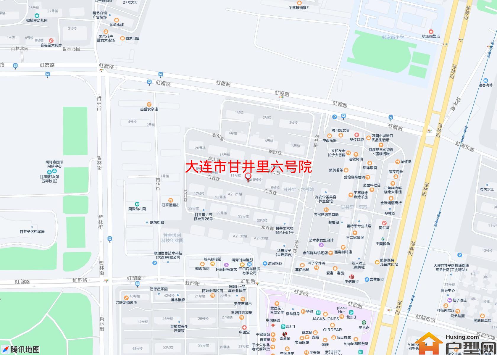 甘井里六号院小区 - 户型网