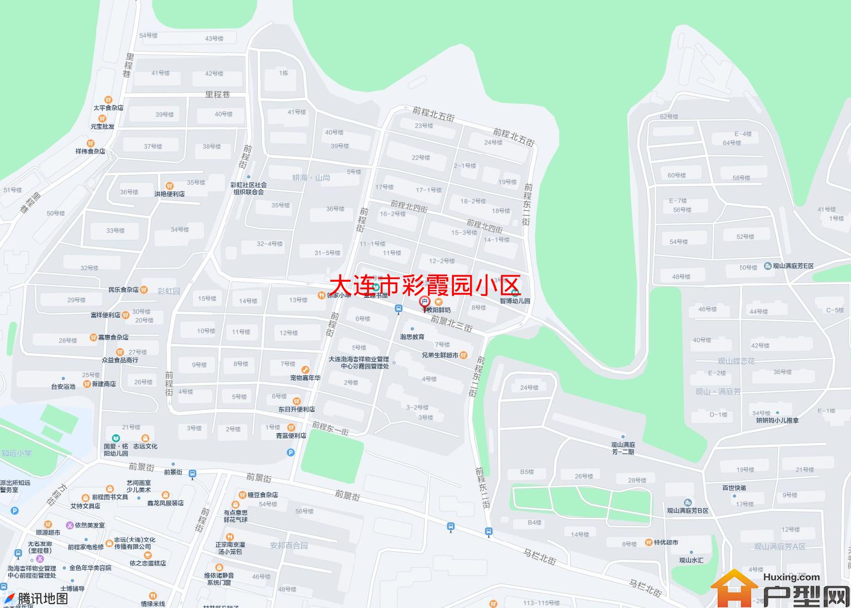 彩霞园小区小区 - 户型网