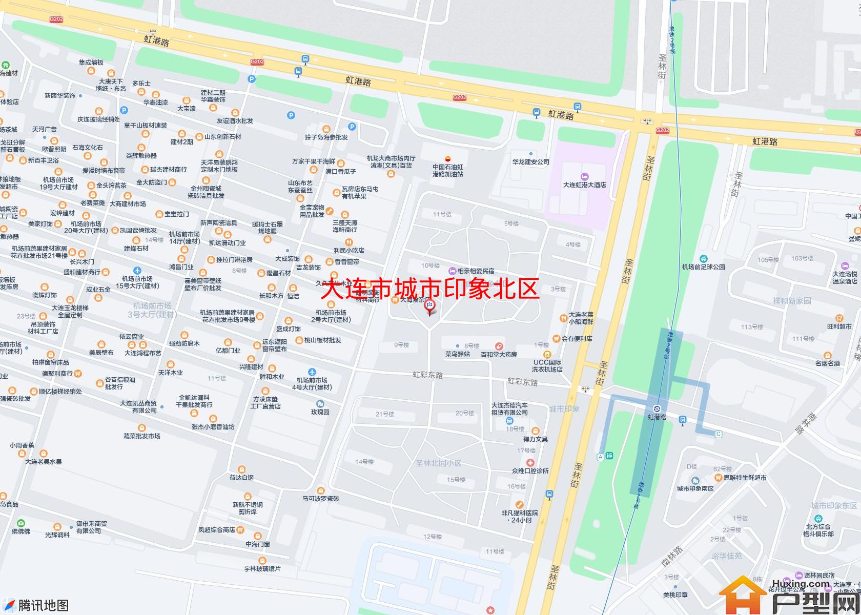 城市印象北区小区 - 户型网