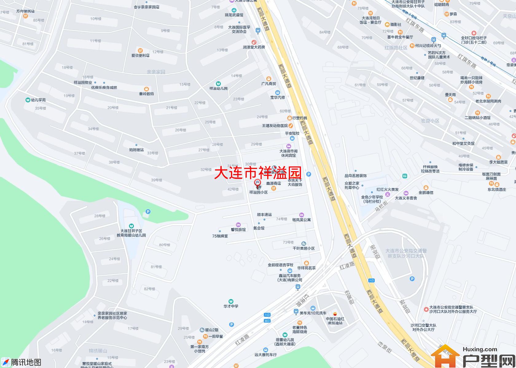 祥溢园小区 - 户型网