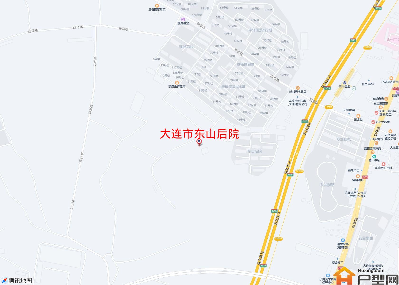东山后院小区 - 户型网