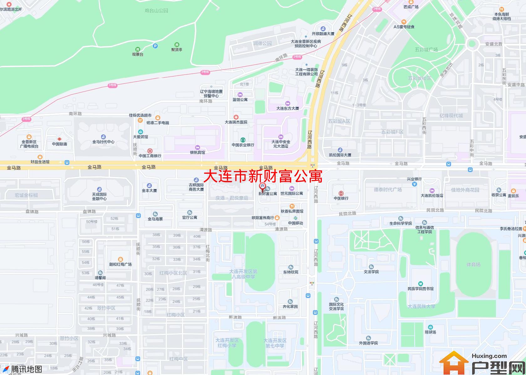 新财富公寓小区 - 户型网