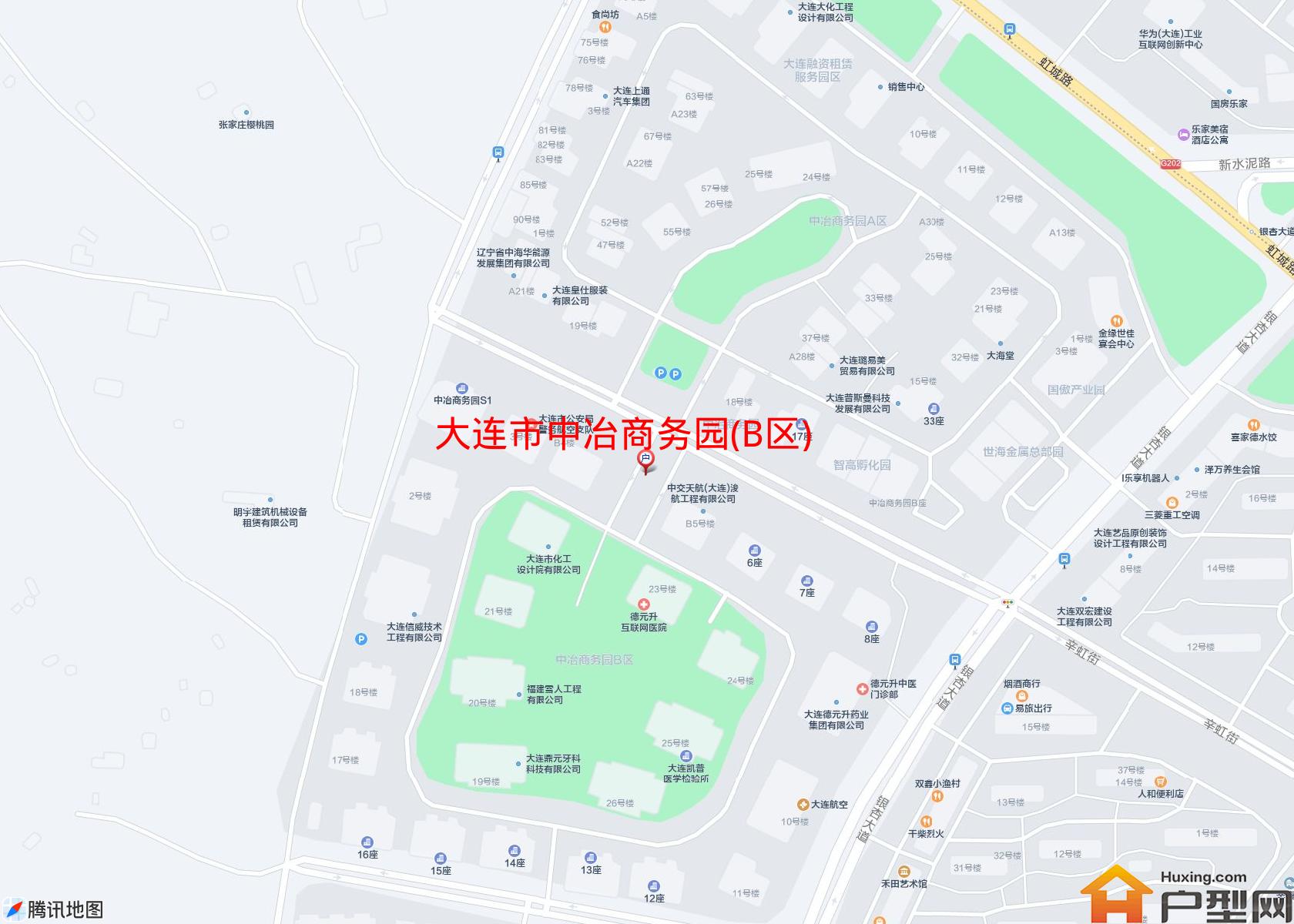 中冶商务园(B区)小区 - 户型网