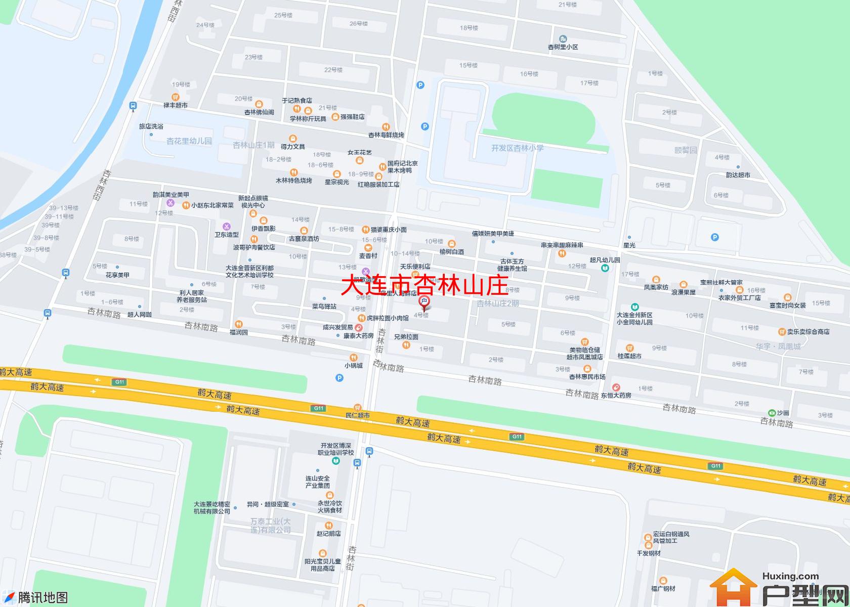 杏林山庄小区 - 户型网