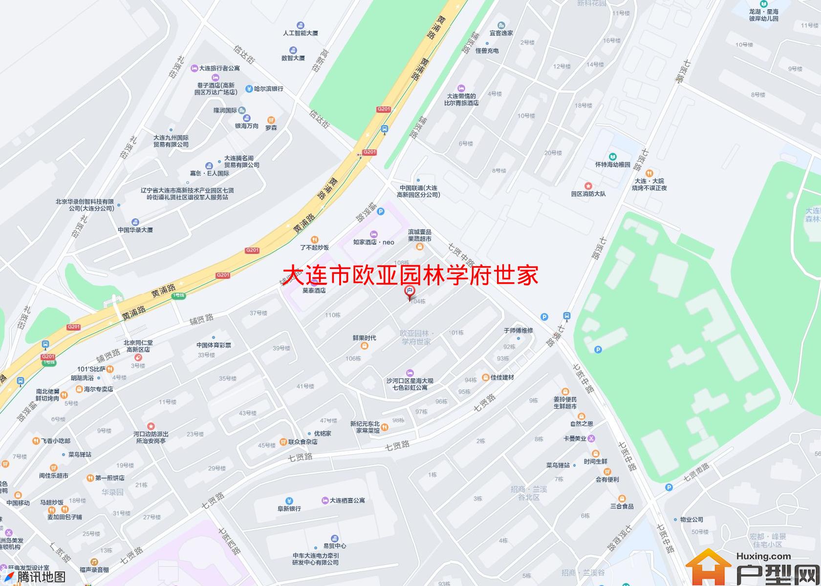 欧亚园林学府世家小区 - 户型网