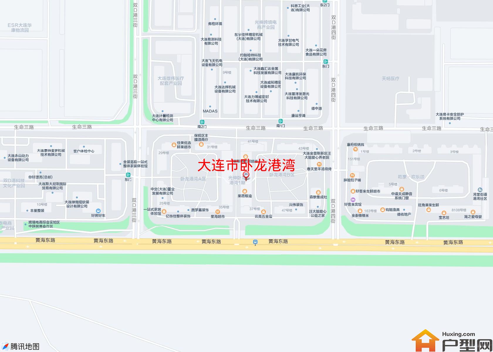 卧龙港湾小区 - 户型网