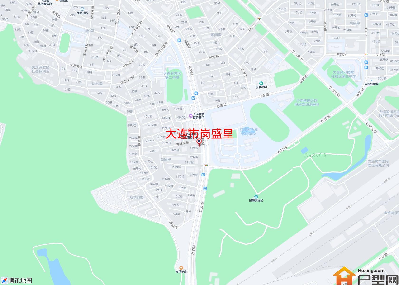 岗盛里小区 - 户型网 岗盛里小区 - 户型网