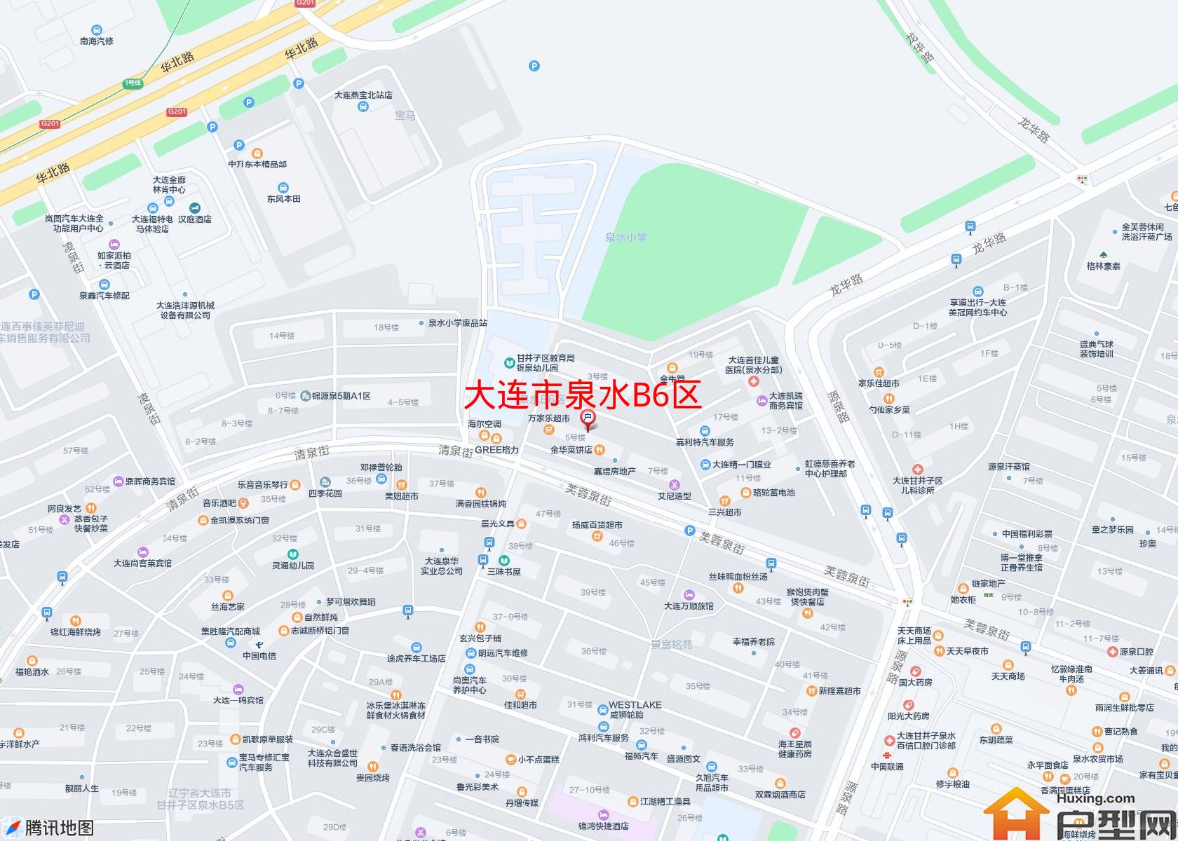 泉水B6区小区 - 户型网
