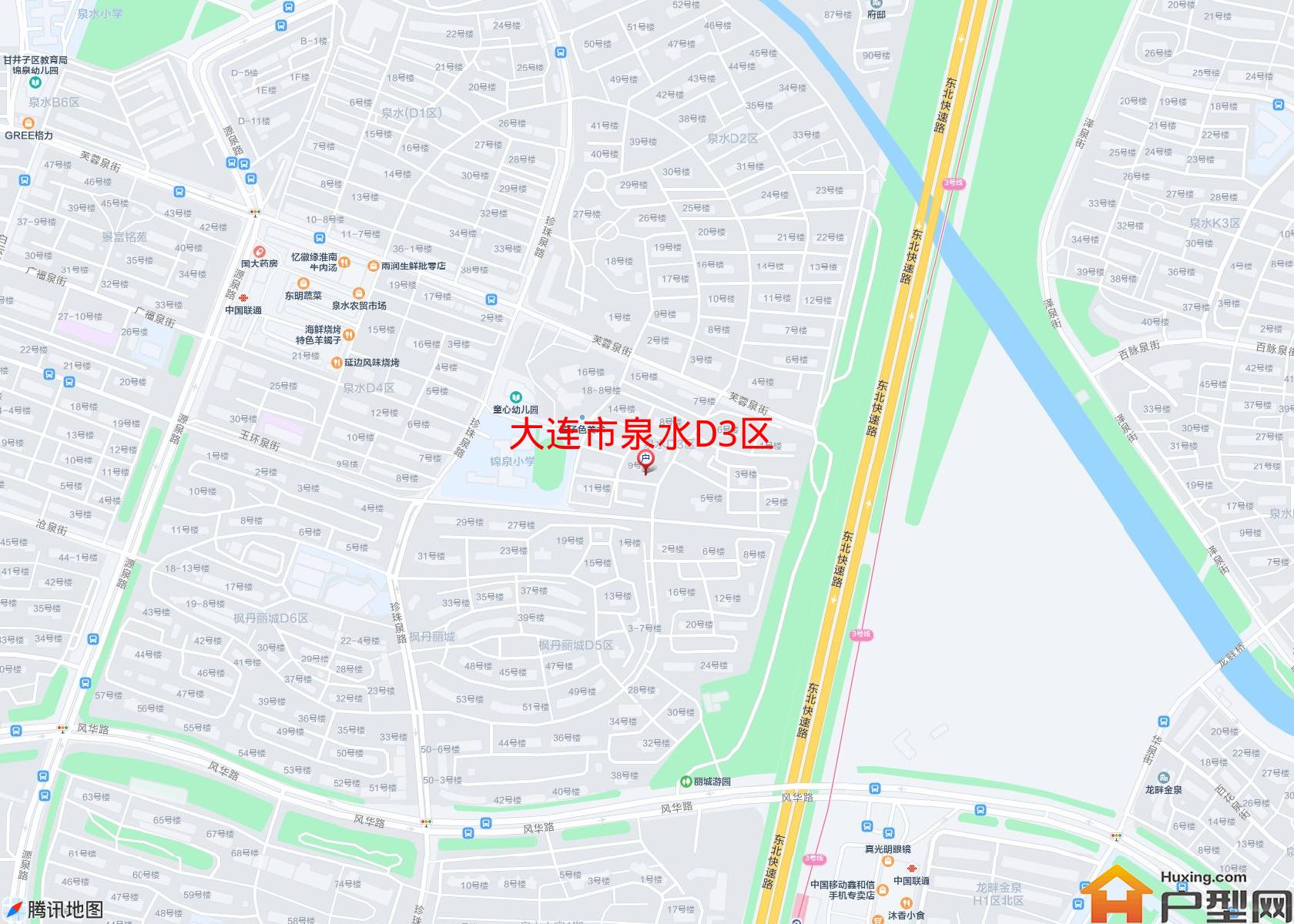 泉水D3区小区 - 户型网