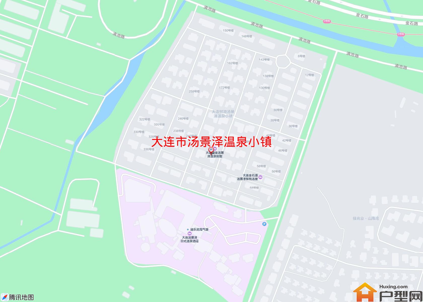 汤景泽温泉小镇小区 - 户型网