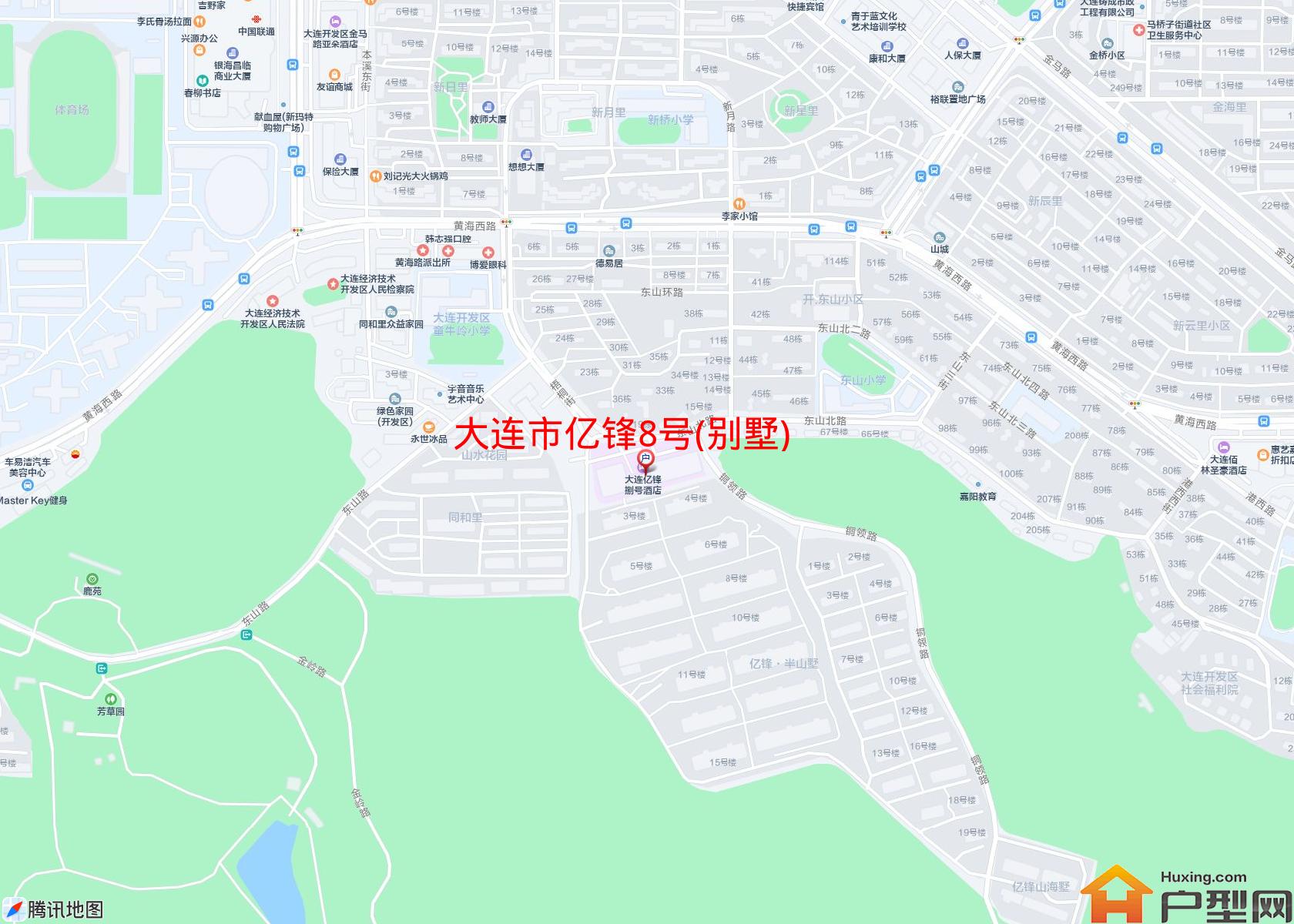 亿锋8号(别墅)小区 - 户型网