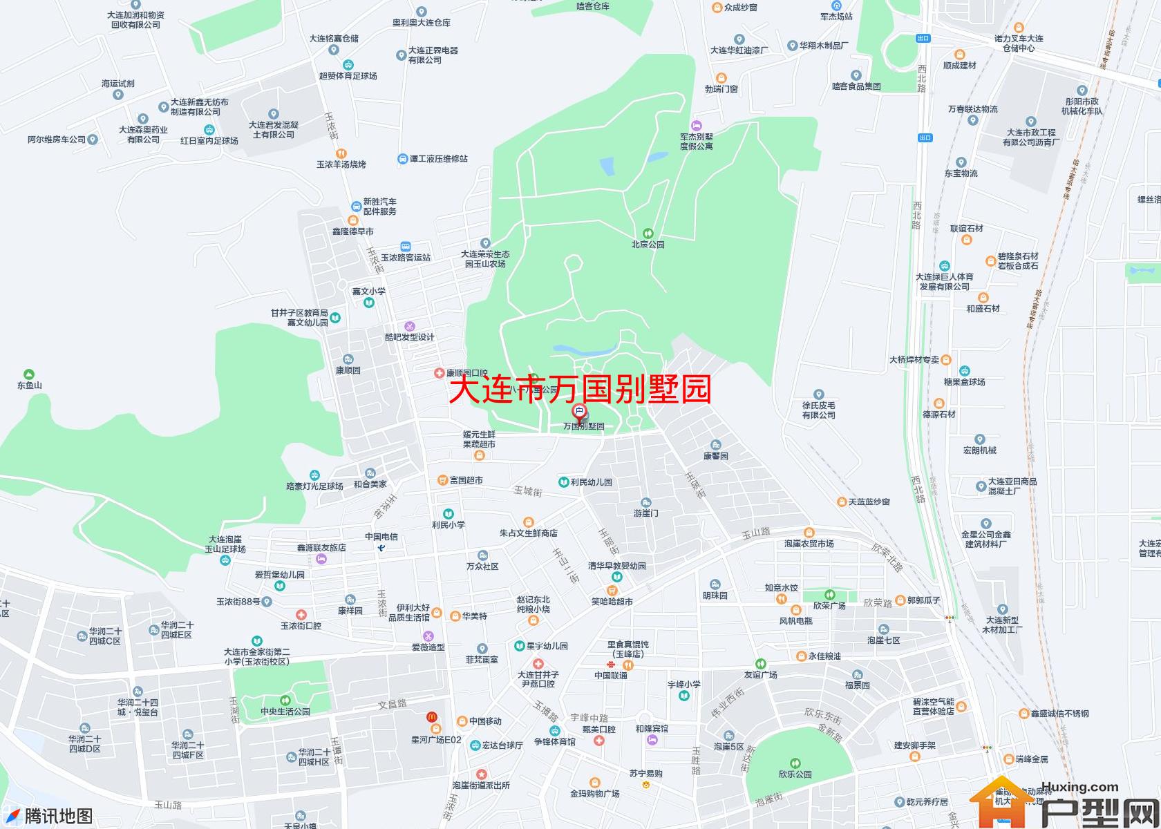 万国别墅园小区 - 户型网