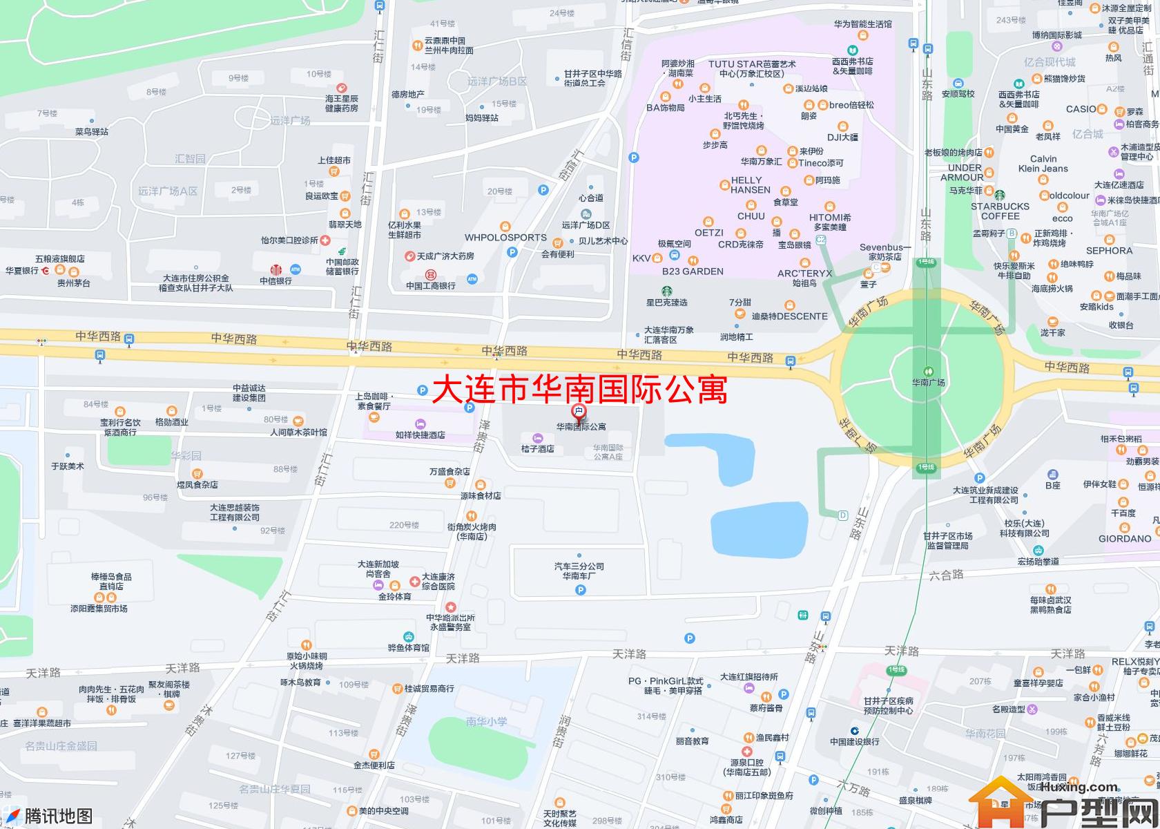 华南国际公寓小区 - 户型网 华南国际公寓小区 - 户型网