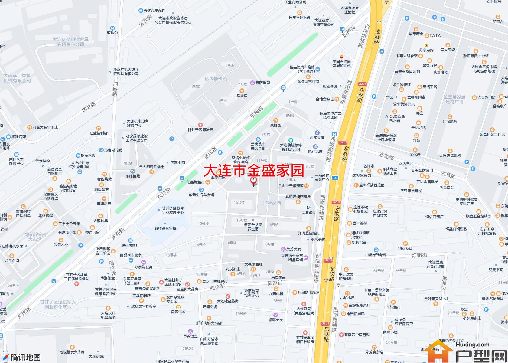 金盛家园小区 - 户型网