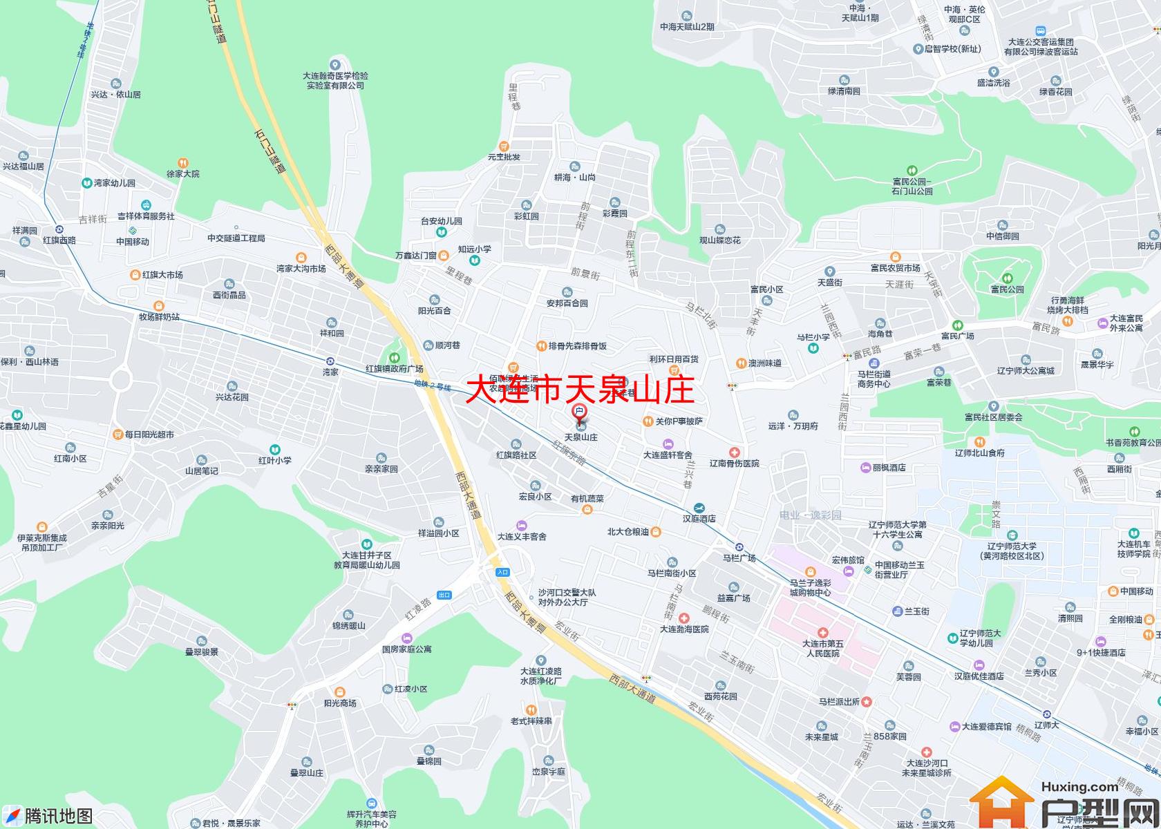天泉山庄小区 - 户型网