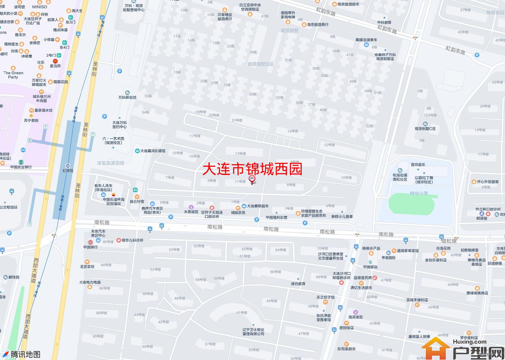 锦城西园小区 - 户型网 锦城西园小区 - 户型网