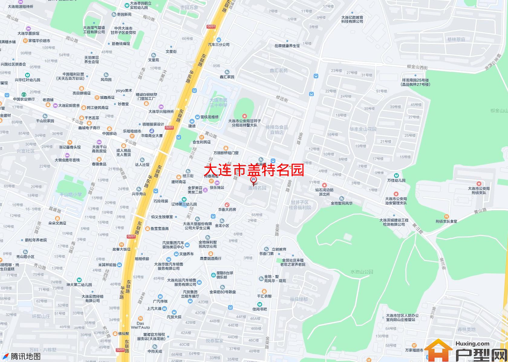 盖特名园小区 - 户型网