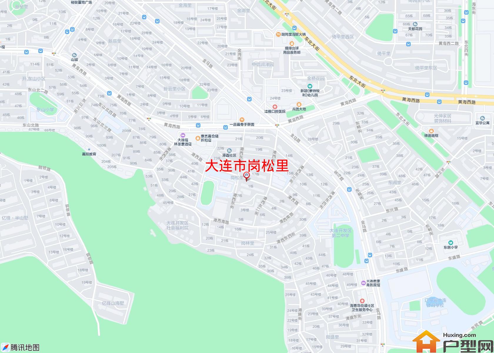 岗松里小区 - 户型网 岗松里小区 - 户型网
