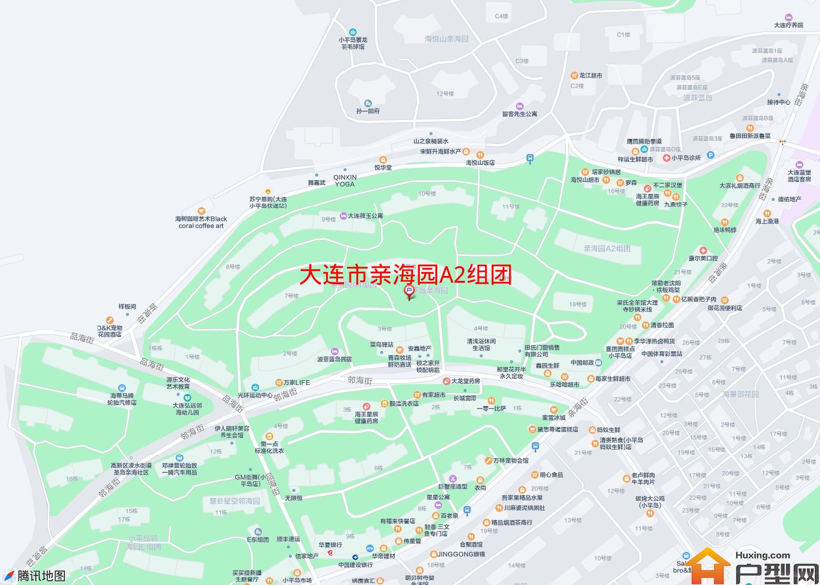 亲海园A2组团小区 - 户型网