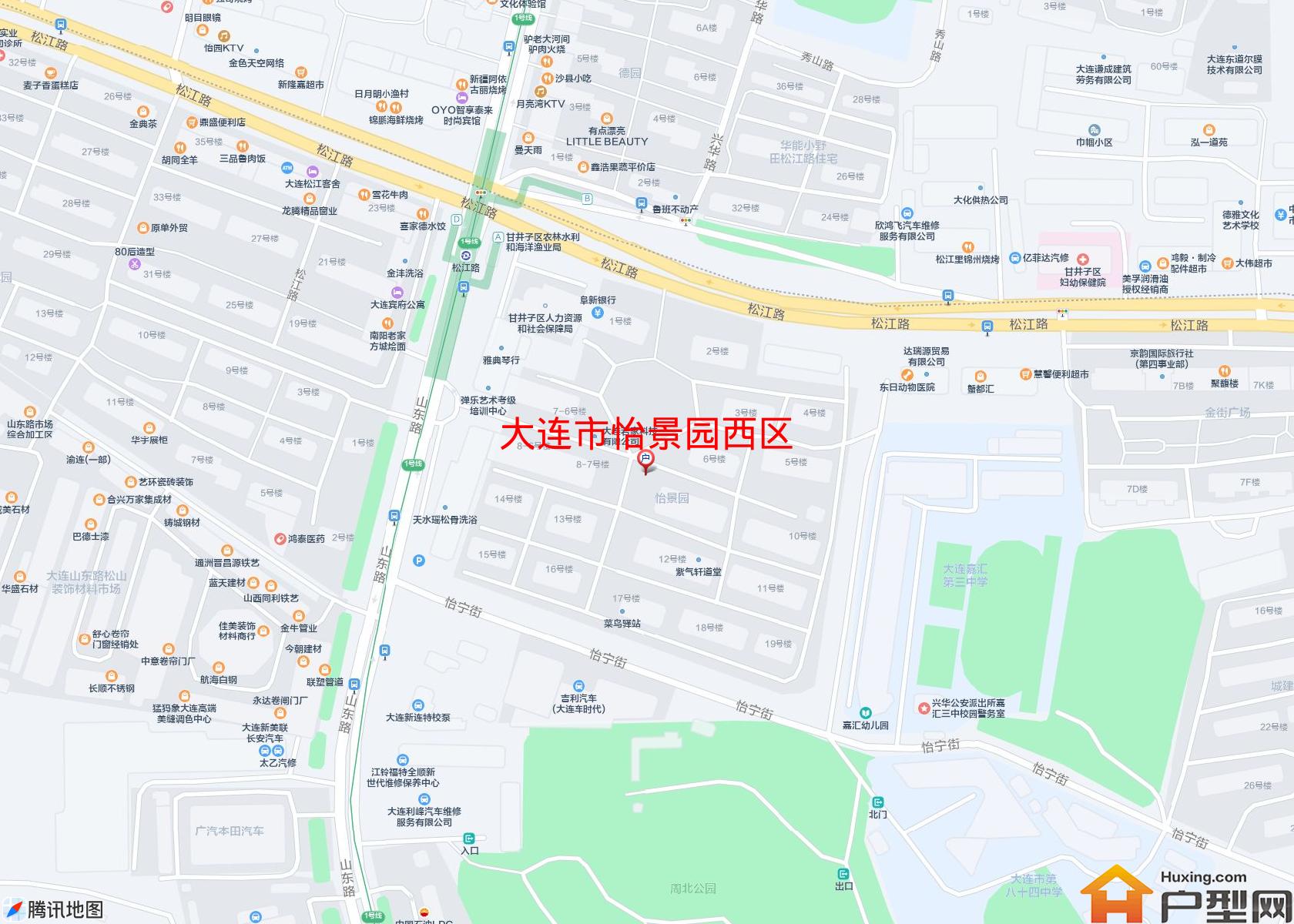 怡景园西区小区 - 户型网