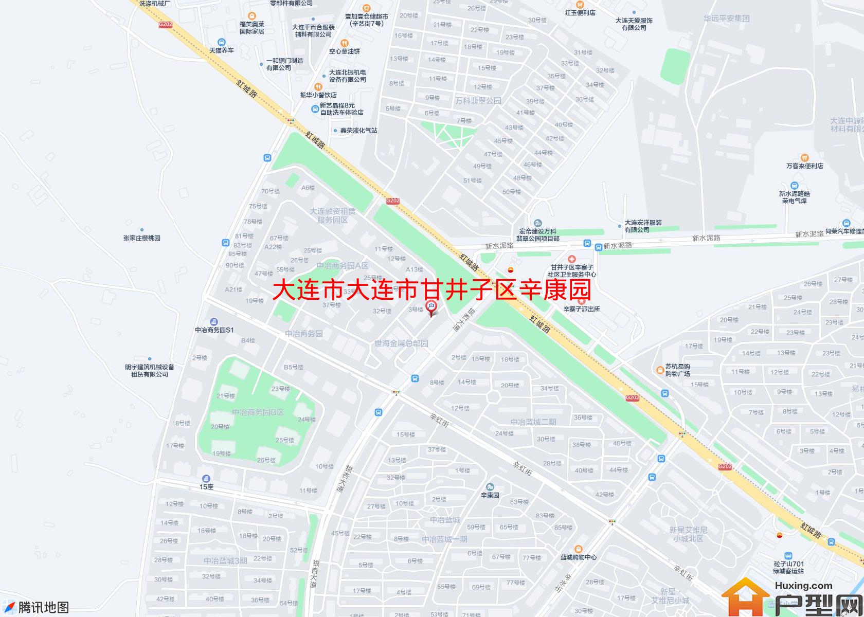 大连市甘井子区辛康园小区 - 户型网