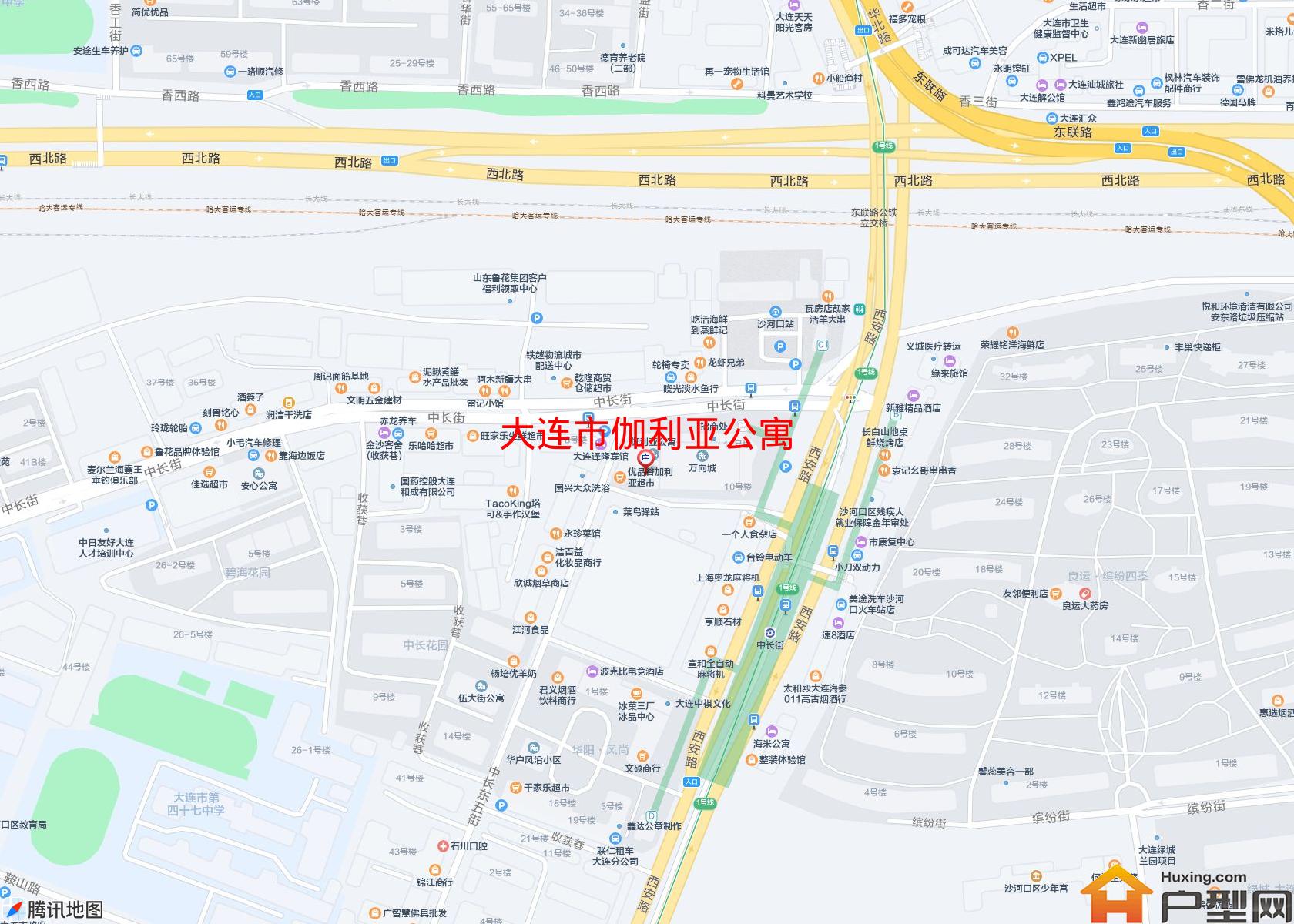 伽利亚公寓小区 - 户型网