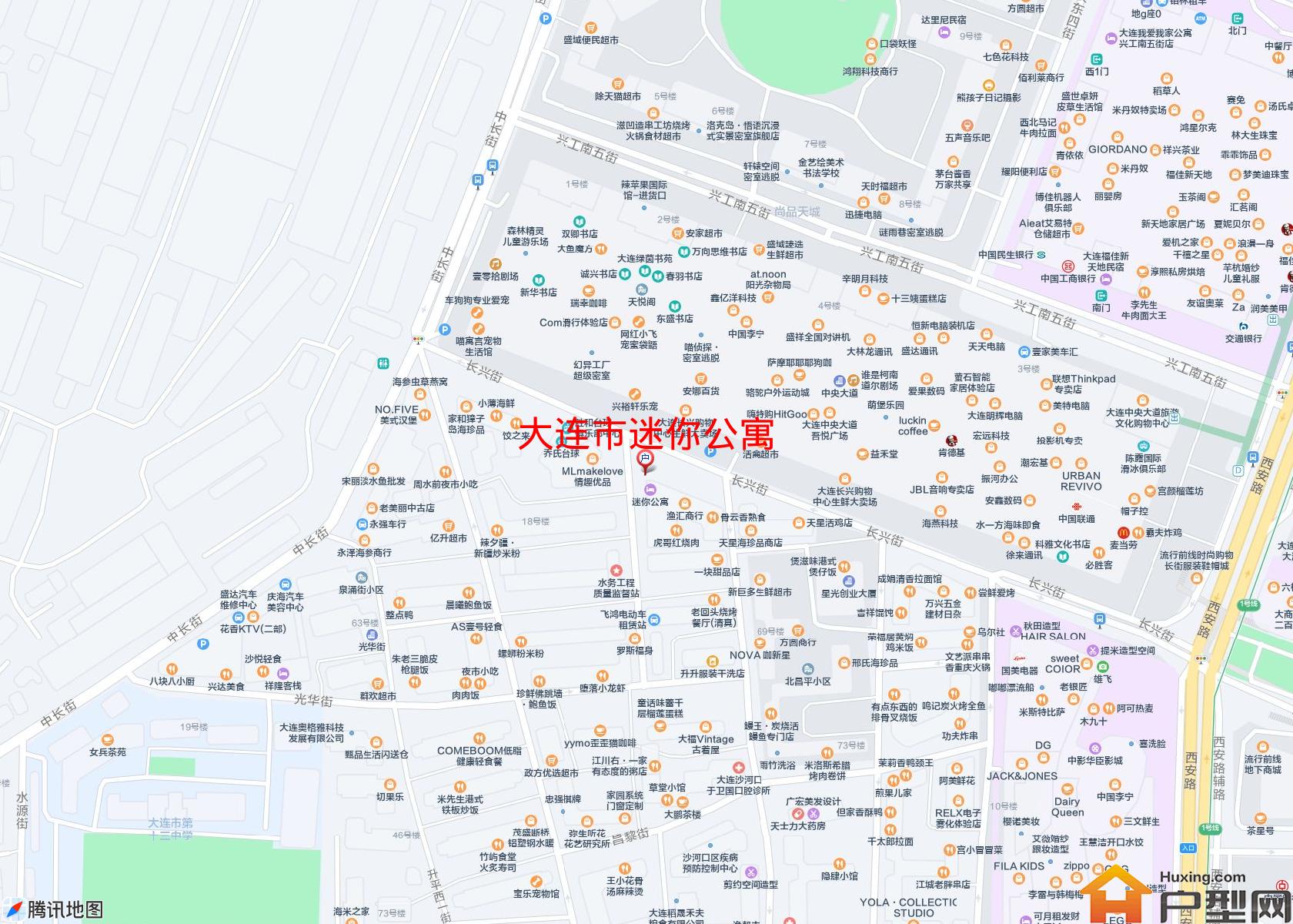 迷你公寓小区 - 户型网
