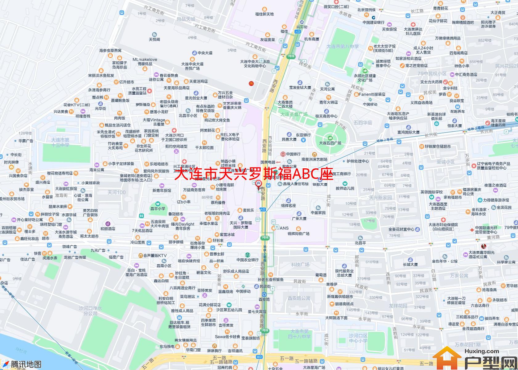 天兴罗斯福ABC座小区 - 户型网